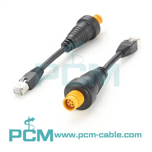 Ethernet Adapter RJ45 Hane Till Gul 5 Pin Hona