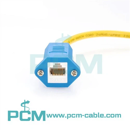 Panelmontering CAT6-kabel