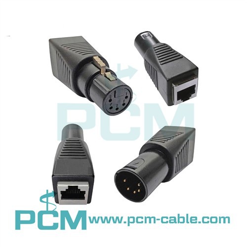XLR till RJ45 Adapter DMX till Cat5-kabel