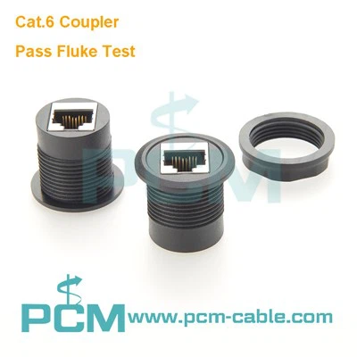 Cat6 RJ45 Pass Through Connector