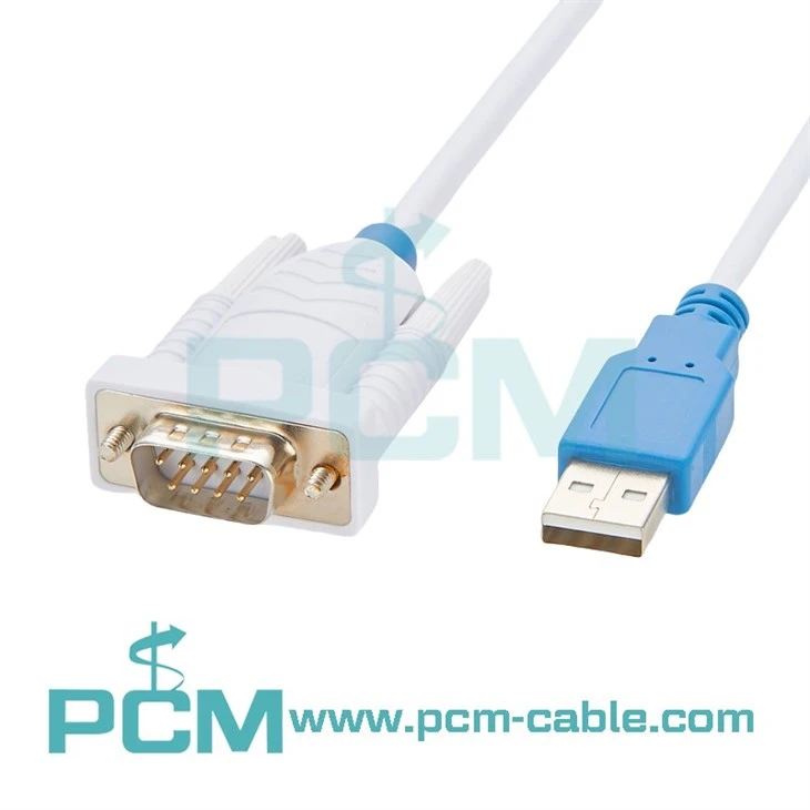 High-Quality USB to RS232 Adapter Cable, UT232R-200, DB9 Male, No MOQ, Ready to Ship